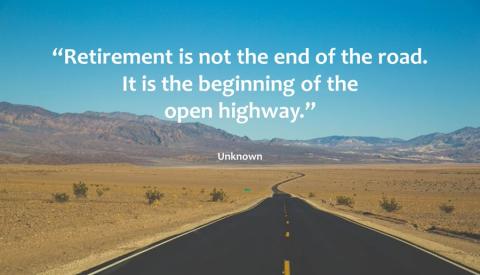 Retirement is not the end of the road